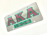 AKA 1908 Front Plate - Alpha Kappa Alpha