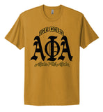 Alpha Ice Cold Old English T-Shirt - Alpha Phi Alpha