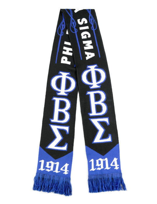 Phi Beta Sigma 1914 Knit Scarf