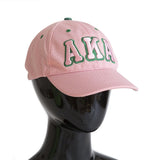 AKA Greek Letter Flex-Fit hat- Alpha Kappa Alpha