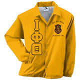 Iota Greek Lettered Crossing Line Jacket - Iota Phi Theta