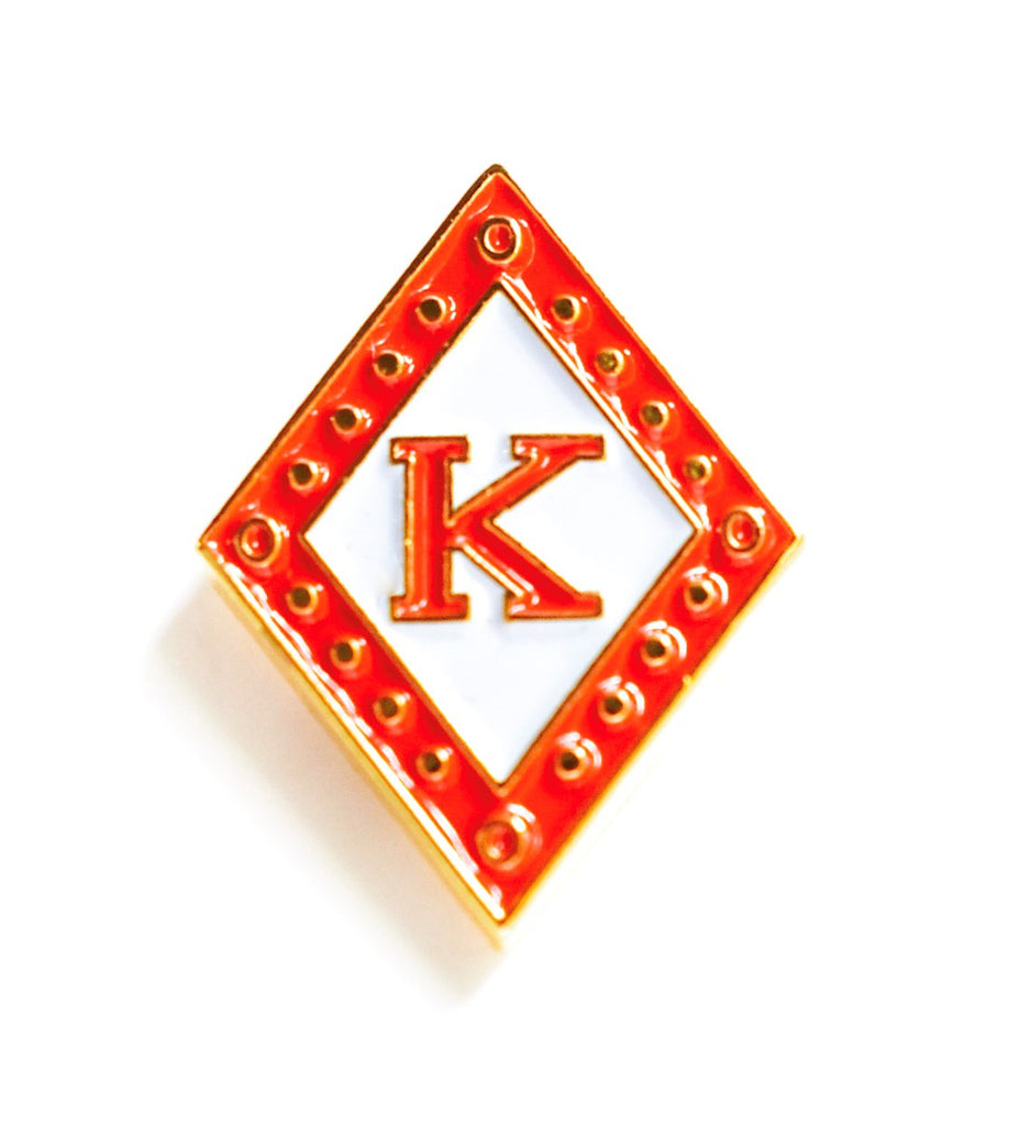 Kappa Diamond Lapel Pin - Kappa Alpha Psi