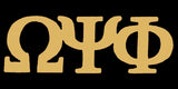 Omega Psi Phi Greek Letters Lapel Pin