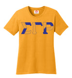 Sigma Gamma Rho Color Block Greek Lettered T-Shirt